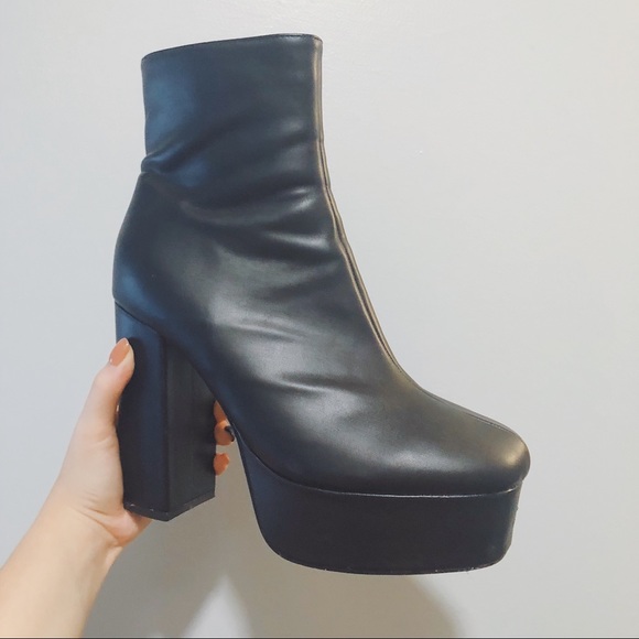 pretty little thing platform boots
